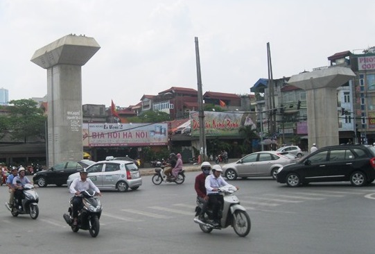 Khu vực d&acirc;n cư sắp giải phóng mặt bằng đ&ecirc;̉ làm tuy&ecirc;́n đường Ho&agrave;ng Cầu đến n&uacute;t giao L&aacute;ng Hạ - Giảng V&otilde;