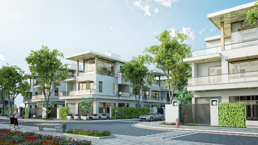 Phối cảnh biệt thự FLC Residences Samson