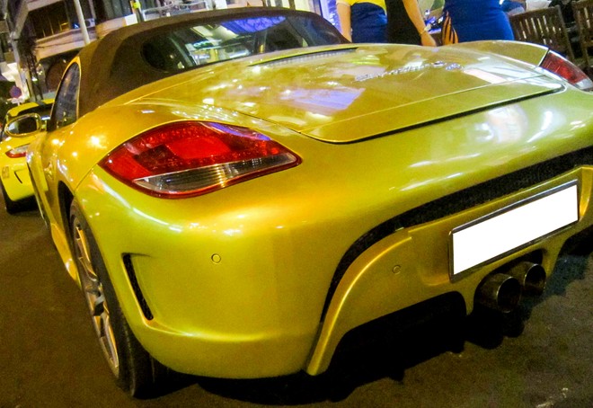 Xe thể thao Porsche Boxster S độ th&acirc;n vỏ ở S&agrave;i G&ograve;n