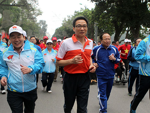 3-4 triệu người tham gia chạy bộ Ngày chạy Olympic