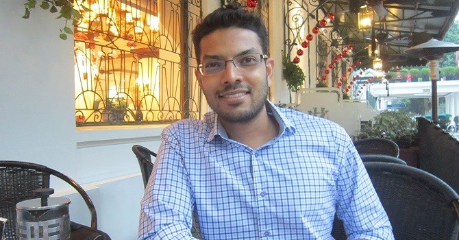 Ông Karun Arya, Giám đốc truyền thông khu vực Nam Á của Uber. Ảnh: BizLIVE