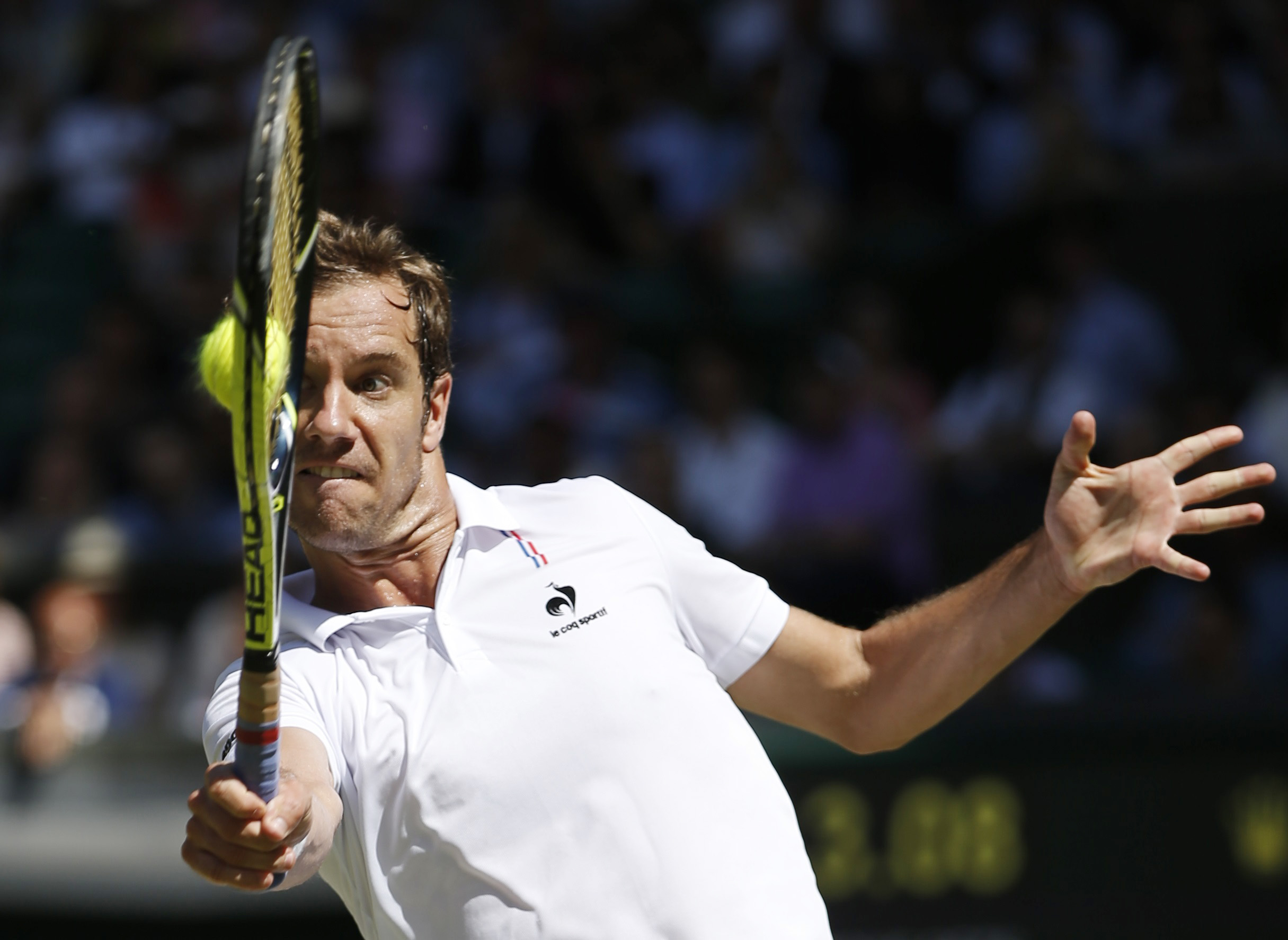 Gasquet cho biết anh đ&atilde; nỗ lực hết m&igrave;nh