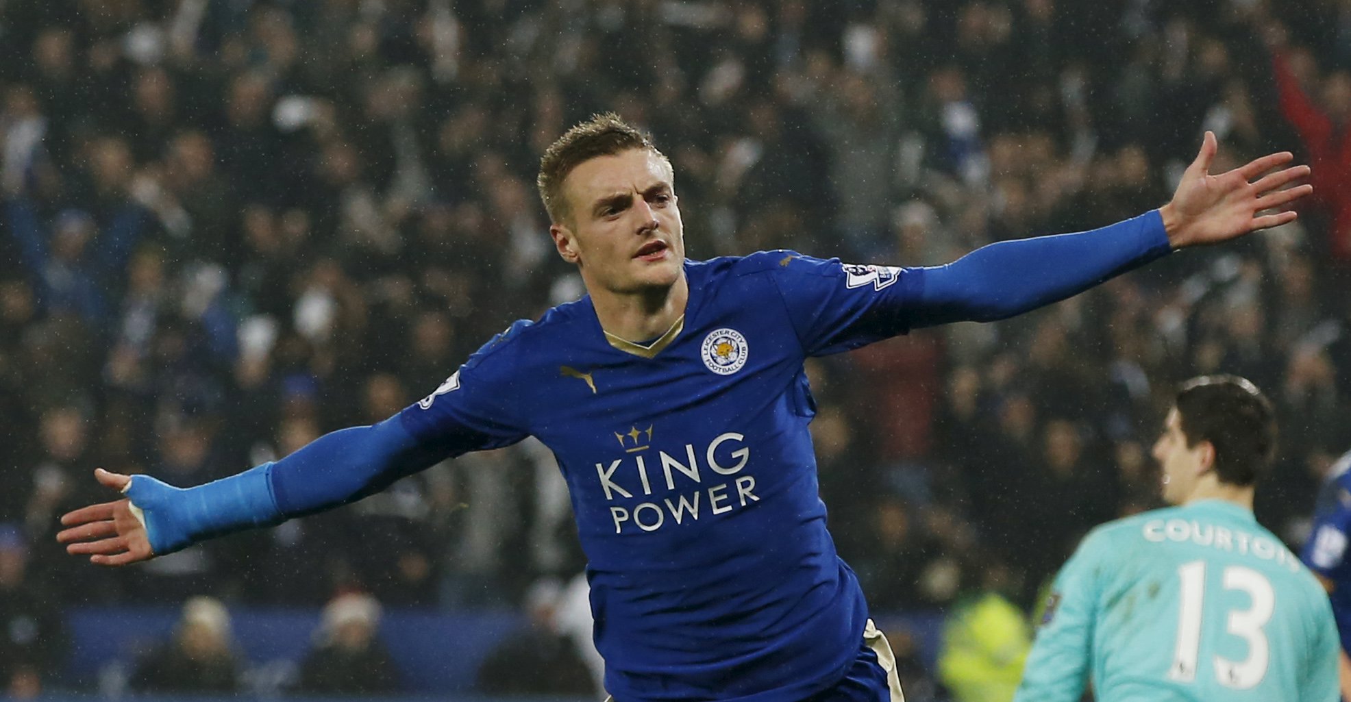 S&aacute;t thủ Vardy của Leicester