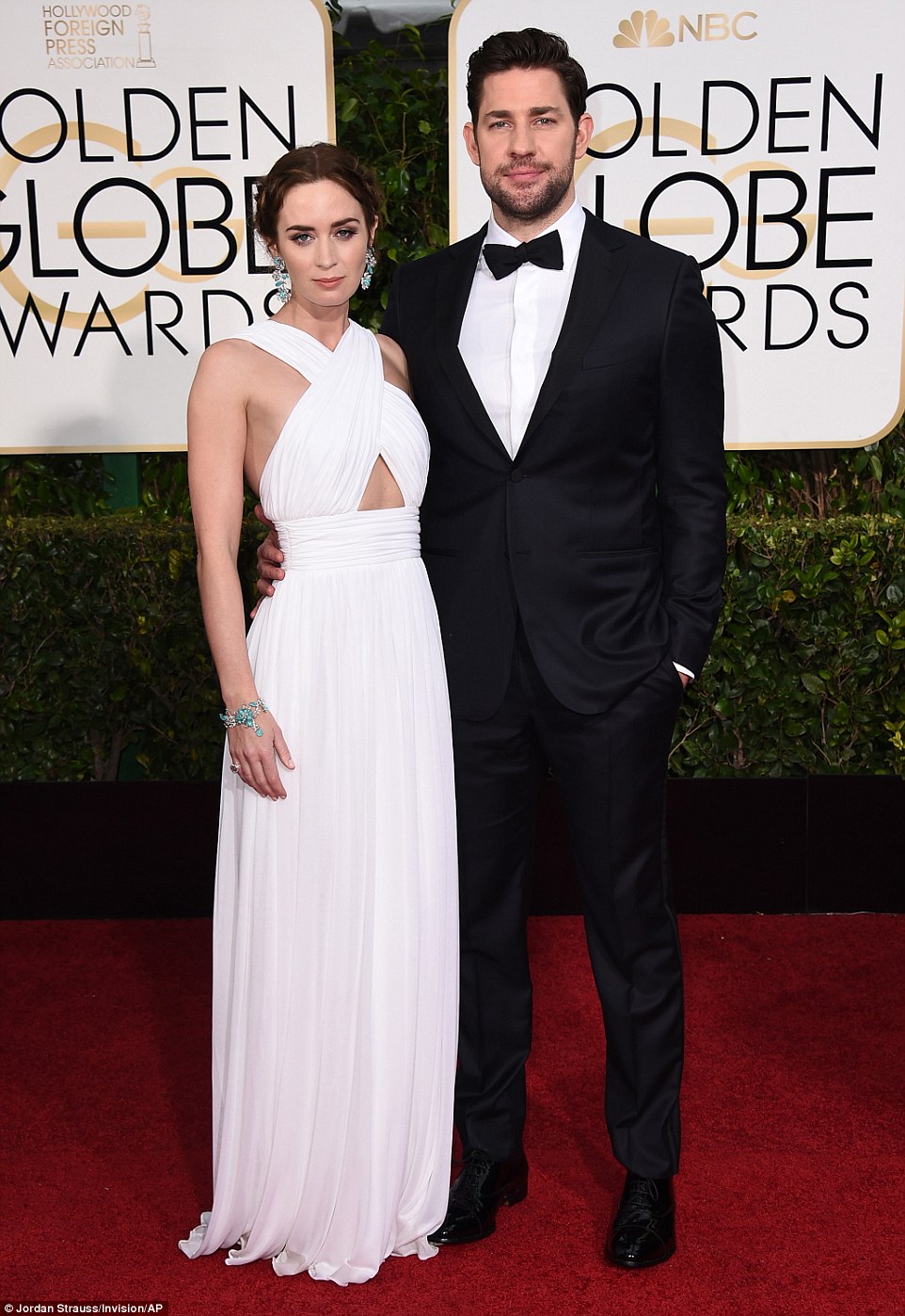 Emily Blunt và chồng