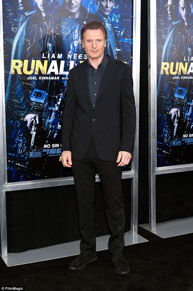 Liam Neeson tại buổi ra mắt phim