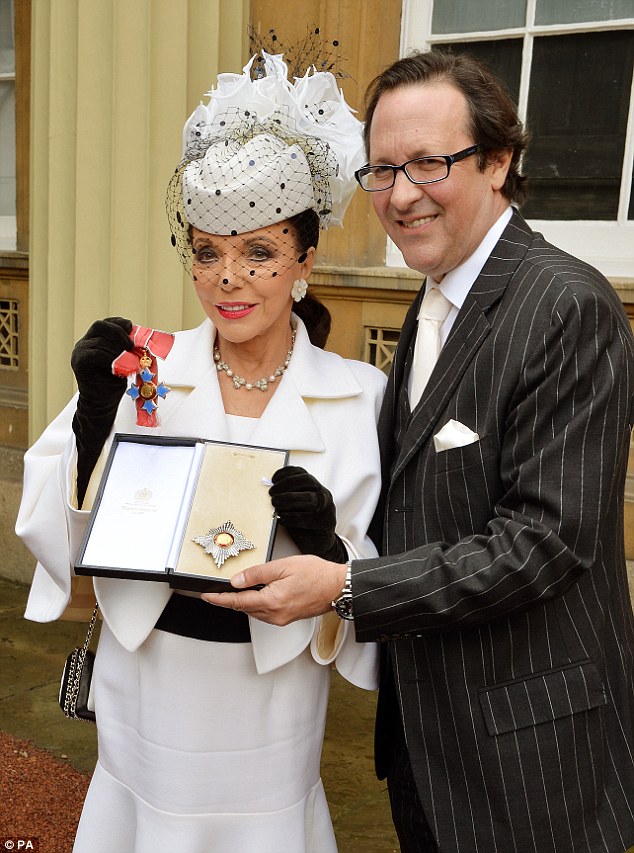 Joan Collins và chồng