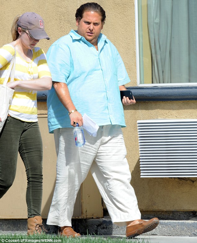 Jonah Hill, 31 tuổi, béo lên quá mức