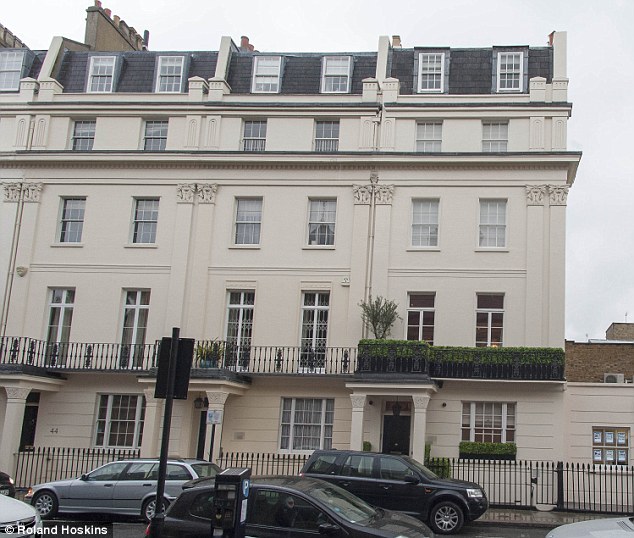 Căn biệt thự 5 tầng trị gi&aacute; 19,6 triệu USD tại khu Belgravia đắt gi&aacute;. Ảnh: Daily Mail