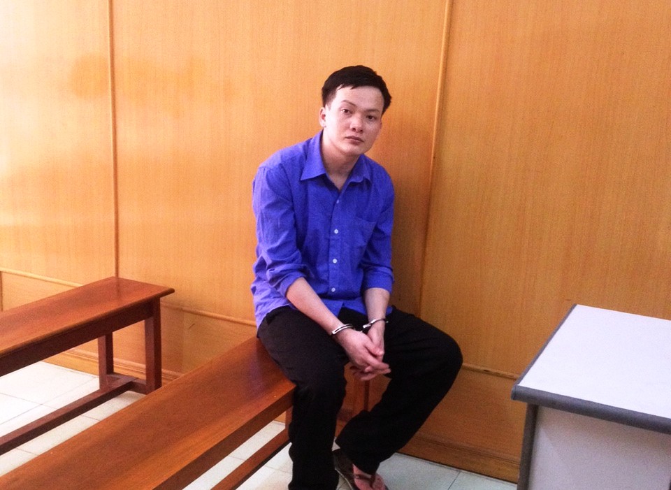 Bị c&aacute;o Nguyễn Ch&iacute; Cường tại phi&ecirc;n t&ograve;a ph&uacute;c thẩm