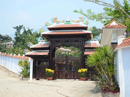 Khu biệt thự xây dựng trái phép của ông Ngô Văn Quang Ảnh: BÍCH VÂN