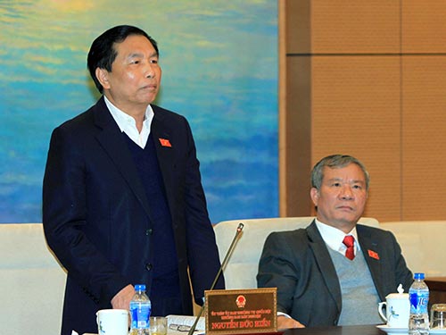 Trưởng Ban D&acirc;n nguyện Nguyễn Đức Hiền đề nghị c&oacute; cơ chế bảo đảm bản &aacute;n h&agrave;nh ch&iacute;nh phải thi h&agrave;nh nghi&ecirc;m t&uacute;c Ảnh: TTXVN