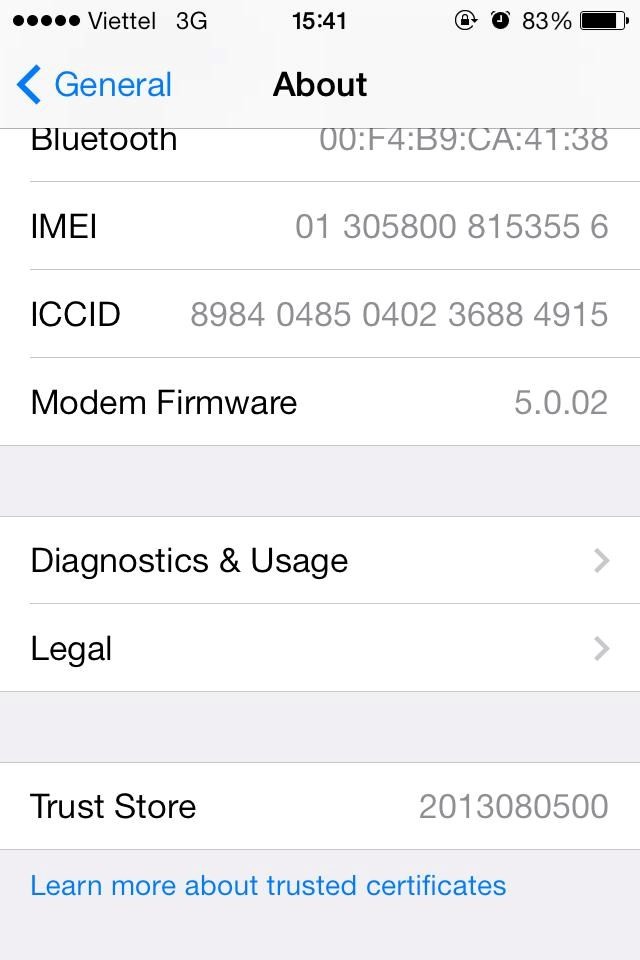 C&aacute;ch kiểm tra độ chai pin khi mua iPhone cũ