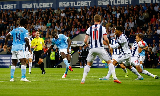 Pha lâp công của Toure vào lưới West Brom