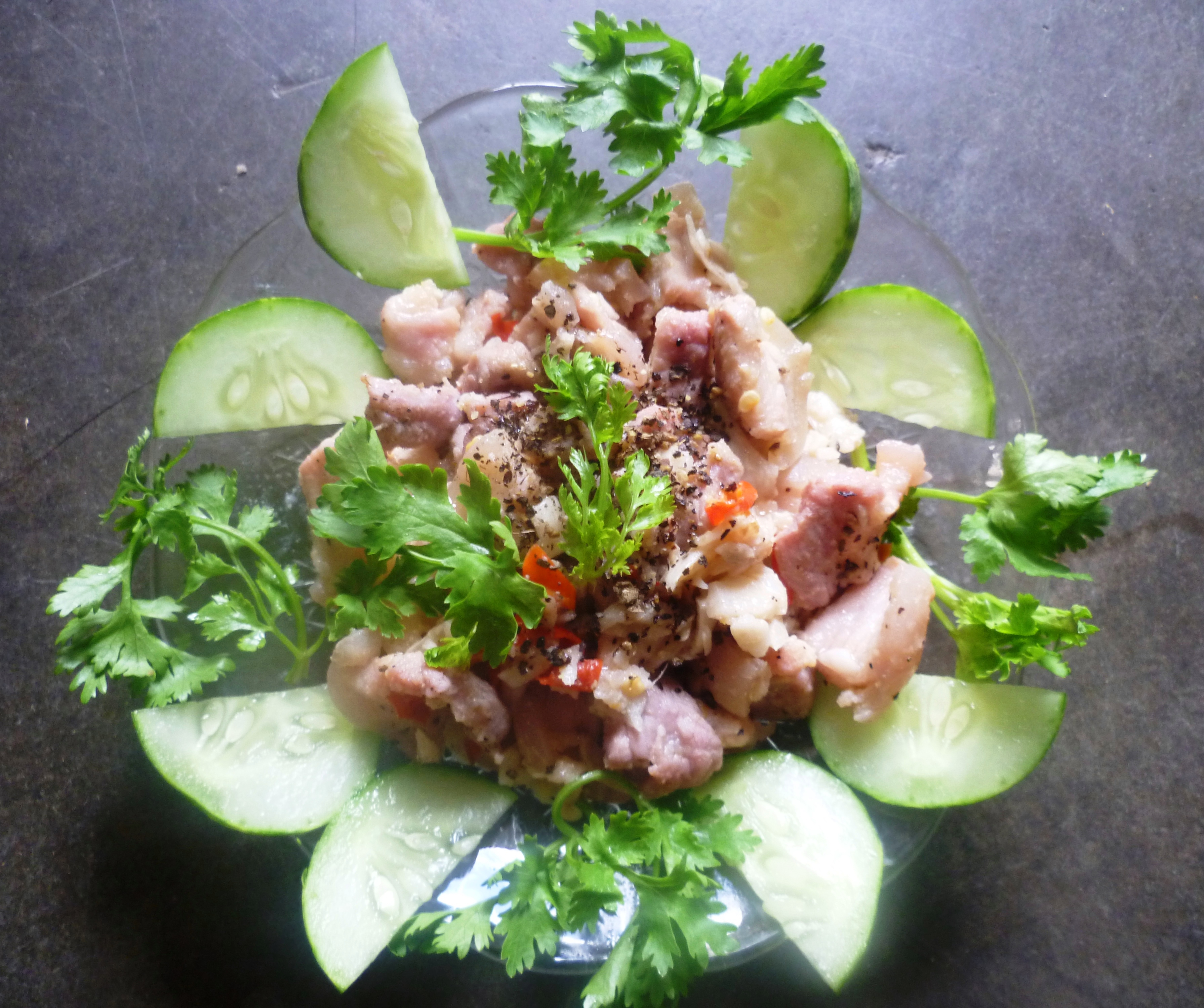 Món thịt chua ngon đúng điệu của mạ