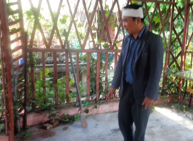 G&oacute;c nh&agrave; nơi b&agrave; Ngọc bị Mai Thị V&oacute;c truy đuổi tới v&agrave; ch&eacute;m chết