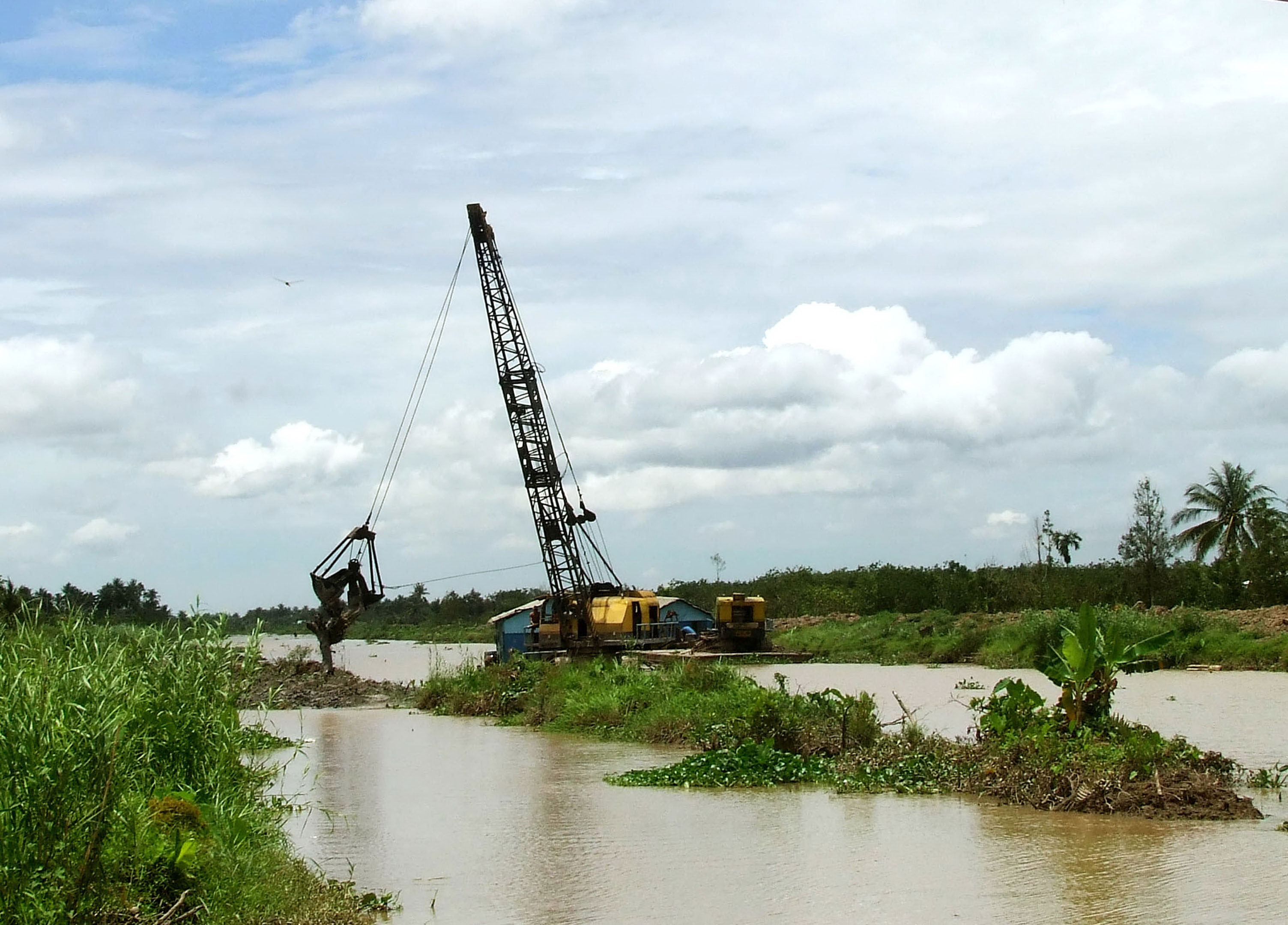 Gói thầu số 5, công trình nạo vét thượng nguồn sông Ba Lai trì trệ, để xảy ra nhiều sai phạm về tài chính