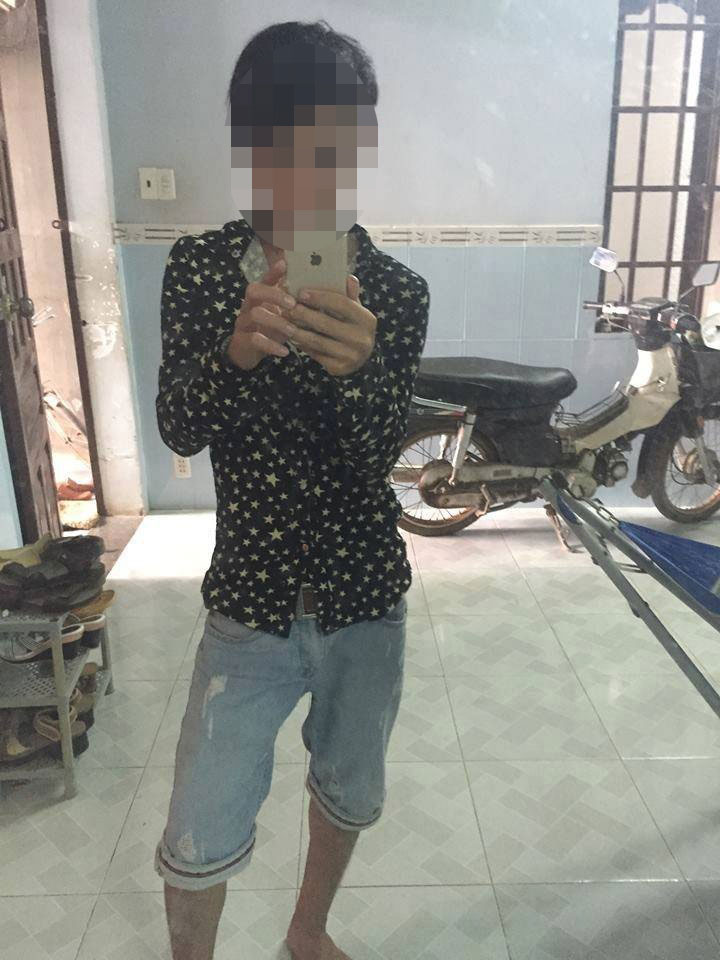 Ảnh Nguyễn Đ&igrave;nh Lộc đang được phổ biến  tr&ecirc;n mạng