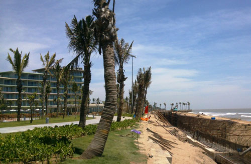 Xóa sổ rừng phòng hộ xây sân golf, resort