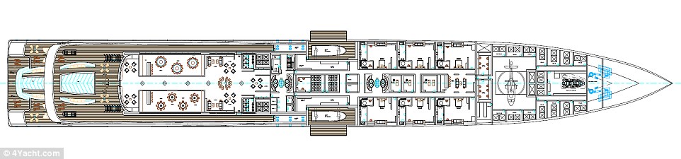 Double Century do nh&agrave; thiết kế danh tiếng Christopher Seymour tạo mẫu. Ảnh: 4yacht