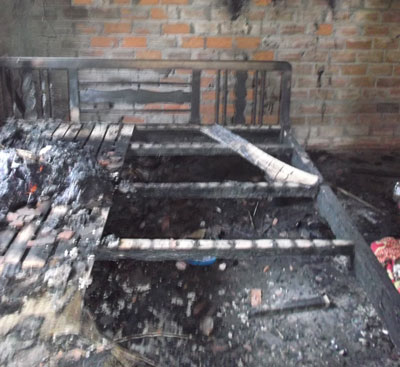 Vụ cháy nhà, mẹ và con tử vong: Nghi do mưu sát