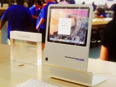 Độc đáo chiếc Macintosh đầu tiên được làm mới