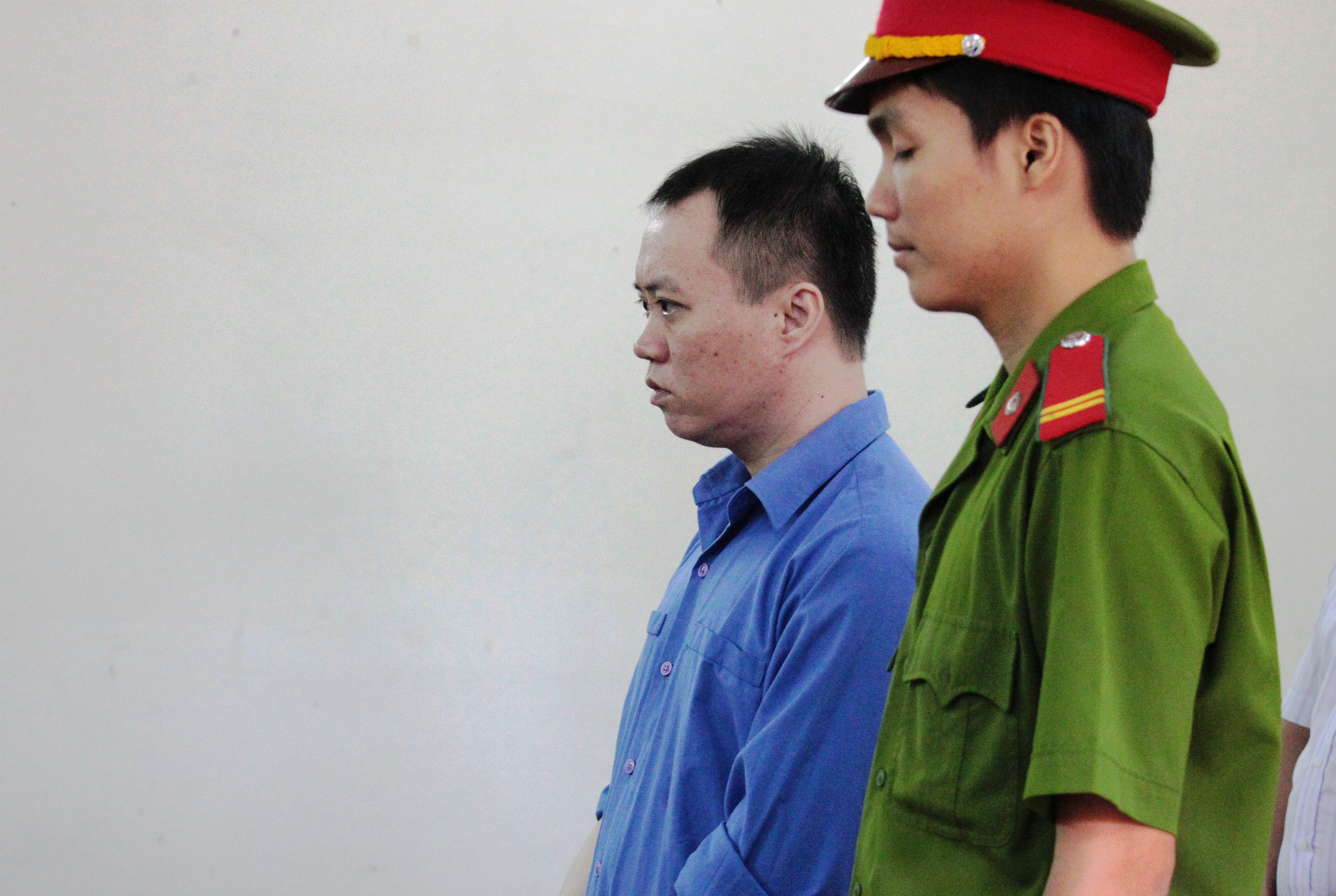 Bị c&aacute;o Nguyễn Tuấn Hải tại t&ograve;a