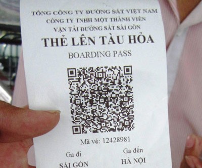 “Cò” vé tàu hết đất sống!