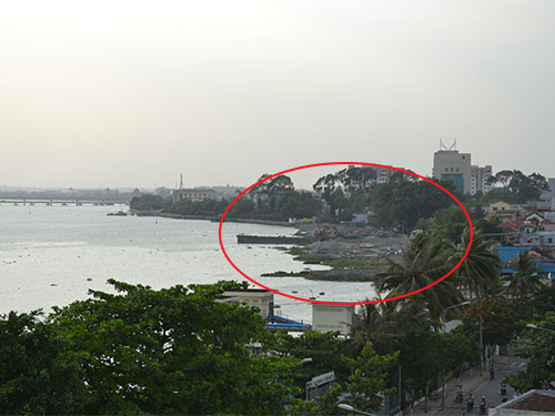 Dự án lấp sông Đồng Nai với 7,7 ha mặt nước gây nhiều quan ngại Ảnh: XUÂN HOÀNG