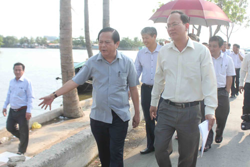 Hơn 18.000 hộ dân thoát ngập do triều cường