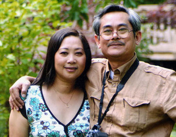 Nghệ sĩ Phương Thanh (vai Kiều Oanh) và Anh Dũng (Hòa) trong phim Kỷ niệm đồi trăng
Ảnh: TƯ LIỆU