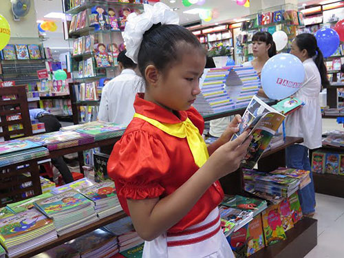 Hội sách cho thiếu nhi ngoại thành 2015