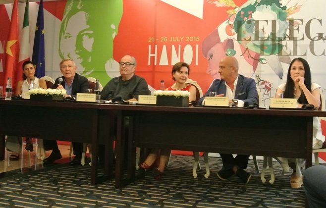 Họp b&aacute;o giới thiệu về Li&ecirc;n hoan Phim &Yacute; Moviemov 2015 v&agrave; Triển l&atilde;m Thời trang