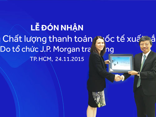ACB nhận giải thưởng thanh toán quốc tế của Mỹ