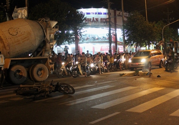 Hiện trường vụ tai nạn