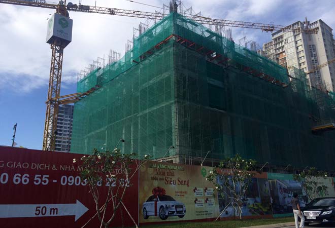 Ph&acirc;n kh&uacute;c căn hộ ở quận 2 đươc đ&aacute;nh gi&aacute; l&agrave; b&aacute;n chạy nhất trong qu&yacute; IV/2014. Trong ảnh, dự &aacute;n Lexington của Novaland đang thực hiện r&aacute;o riết