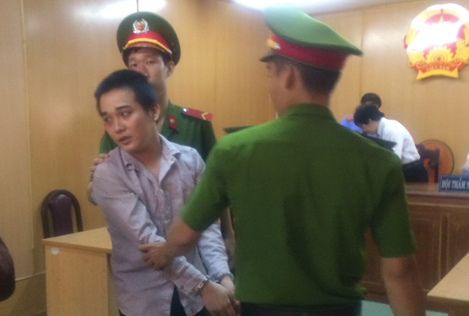 Bị c&aacute;o Đỗ Văn T&iacute;nh tại t&ograve;a
