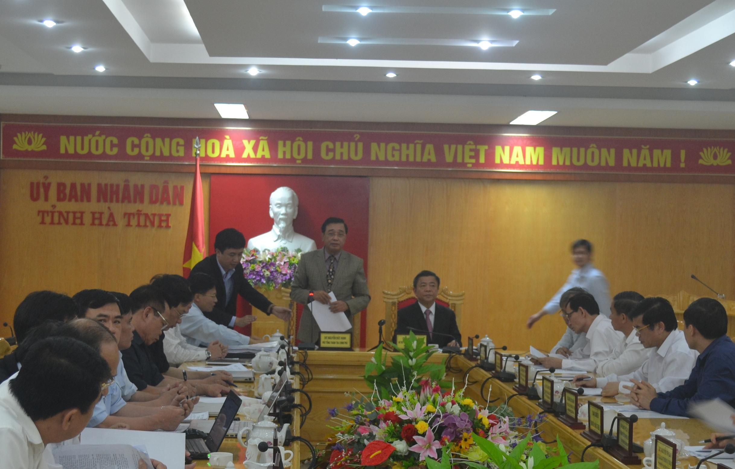 TTCP c&ocirc;ng bố k&ecirc;t luận sai phạm về đất đai tại H&agrave; Tĩnh v&agrave;o chiều ng&agrave;y 25-3.