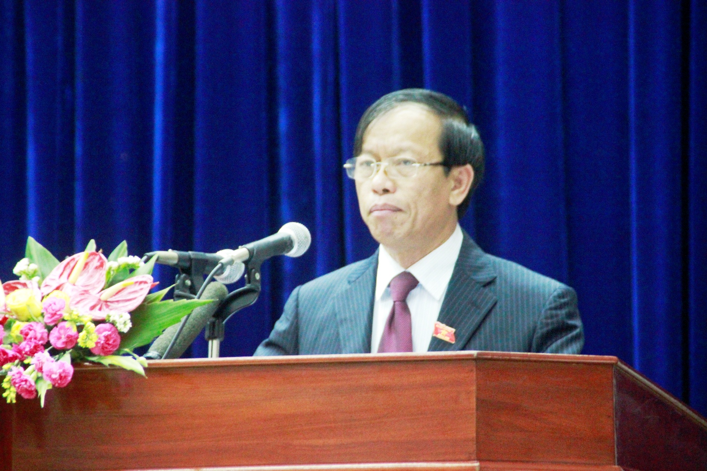 &Ocirc;ng L&ecirc; Phước Thanh năm nay 59 tuổi, vừa được bầu giữ chức B&iacute; thư Tỉnh ủy Quảng Nam cuối th&aacute;ng 2 năm nay