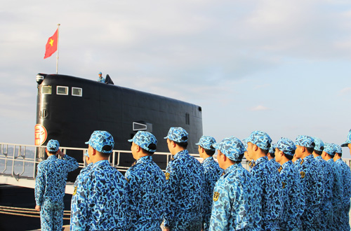 Kiểm tra nội vụ buổi s&aacute;ng của c&aacute;n bộ, thủy thủ Lữ đo&agrave;n t&agrave;u ngầm 189 H&agrave; Nội