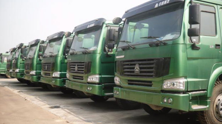 Xe ô tô nhập khẩu từ Trung Quốc chủ yếu là xe tải nặng. Ảnh: Autodaily