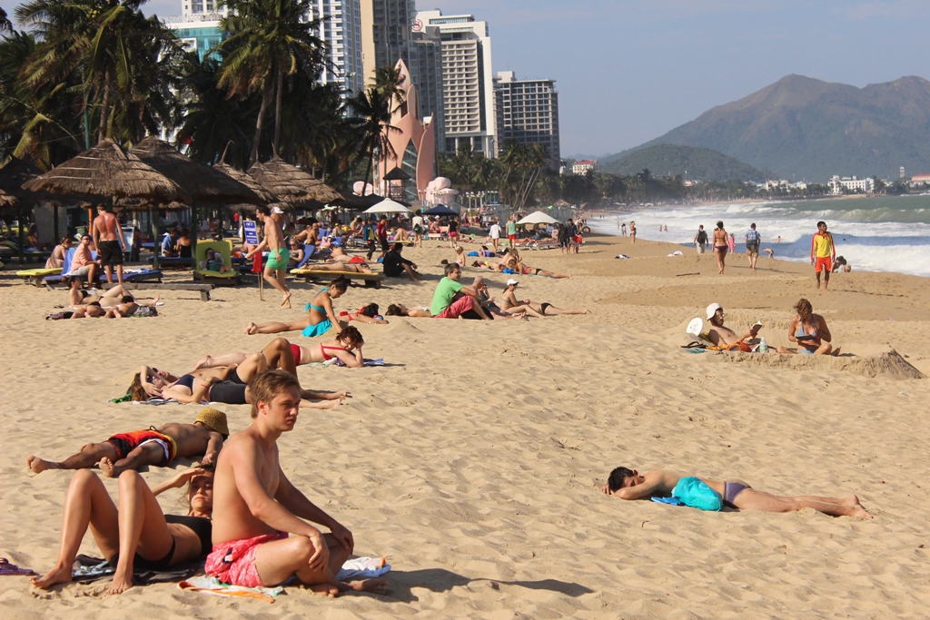 B&atilde;i biển Nha Trang đ&atilde; được Tập đo&agrave;n Dewan đăng k&yacute; độc quyền t&ecirc;n gọi Phoenix Beach- ảnh K.Nam