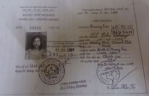 Bằng giả và sinh mạng người bệnh