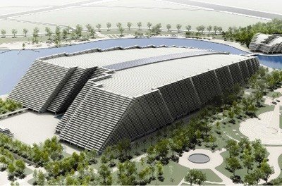 Phối cảnh của Bảo tàng Lịch sử Quốc gia sắp được xây dựng. Tòa nhà chính được xây dựng trên khu đất khoảng 20.483m2