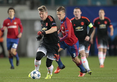 Schweinsteiger: hồi hộp trước trận derby thành Manchester