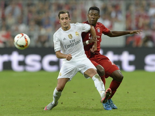 David Alaba (Bayern) đối đầu c&ugrave;ng Lucas Vasquez