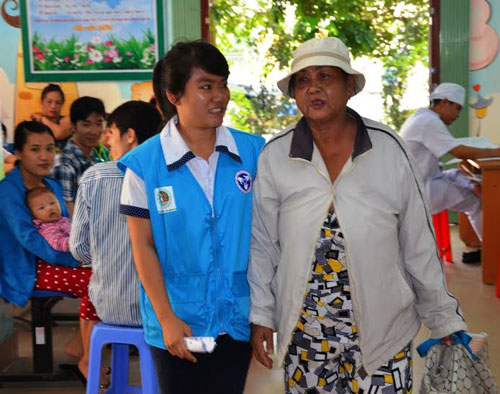 Ra quân tiếp sức người bệnh