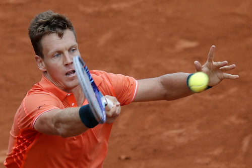 Berdych dừng bước ở vòng 4 Roland Garros