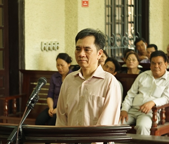 Bị c&aacute;o Vũ Quốc Huy tại t&ograve;a