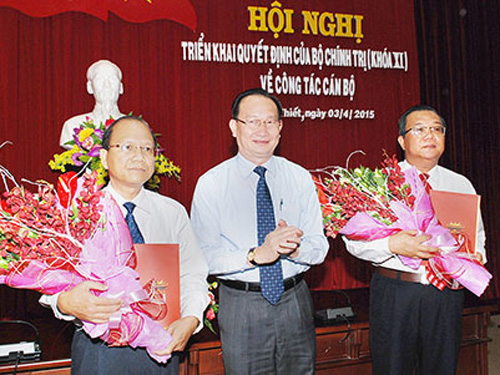 Bí thư Bình Thuận về trung ương làm Thứ trưởng LĐ-TB-XH