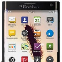 BlackBerry màn hình cong chạy Android "lộ dáng"